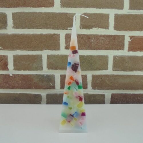 Kaars Pyramide Groot - Afbeelding 2