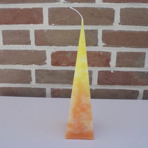 Kaars Pyramide Groot - Afbeelding 4