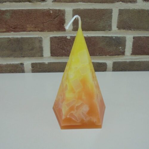Kaars Pyramide Klein - Afbeelding 4